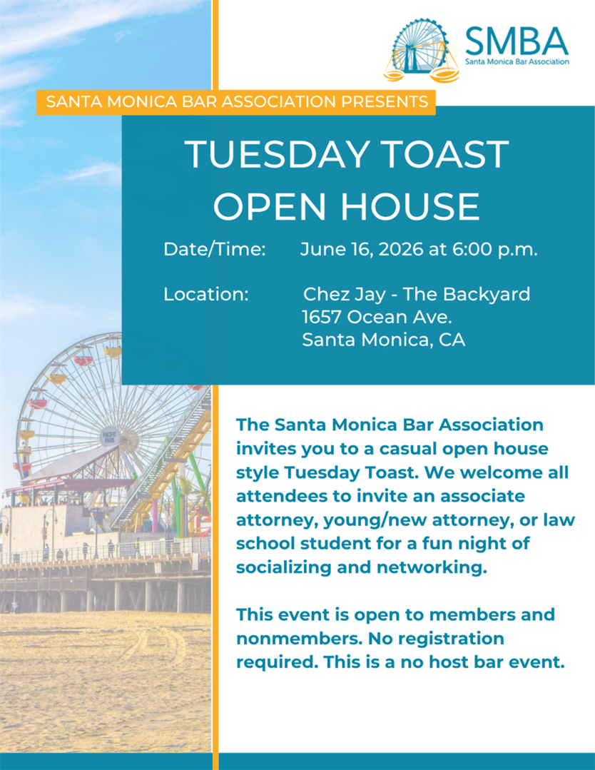 Tuesday Toast Open House FLyer